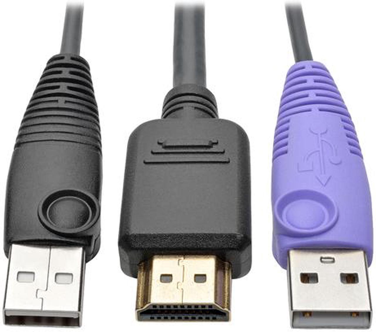 Alt view image 2 of 6 - Tripp Lite HDMI USB Server Interface w/Virtual Media & CAC for B064 KVMs
