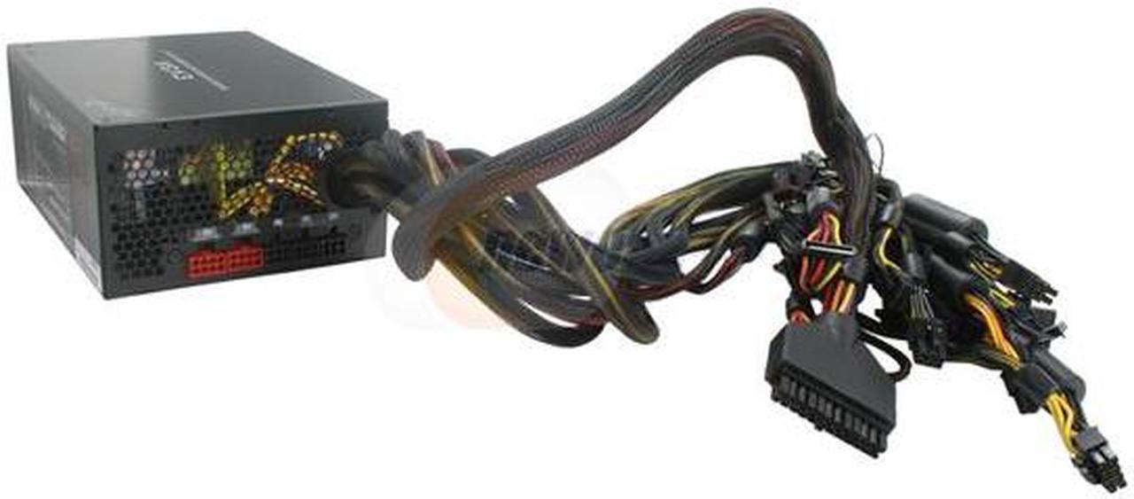 Alt view image 3 of 6 - EVGA Classified SR-2 100-PS-1200-GR 1200 W ATX12V / EPS12V SLI Ready CrossFire Certified 80 PLUS SILVER Certified Modular Active PFC Power Supply