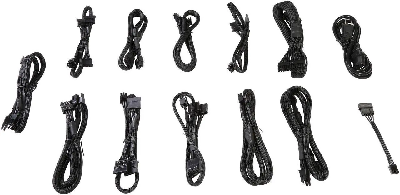 Alt view image 7 of 7 - EVGA SuperNOVA 750 P2 220-P2-0750-X1 80+ PLATINUM 750W Fully Modular EVGA ECO Mode Includes FREE Power On Self Tester Power Supply