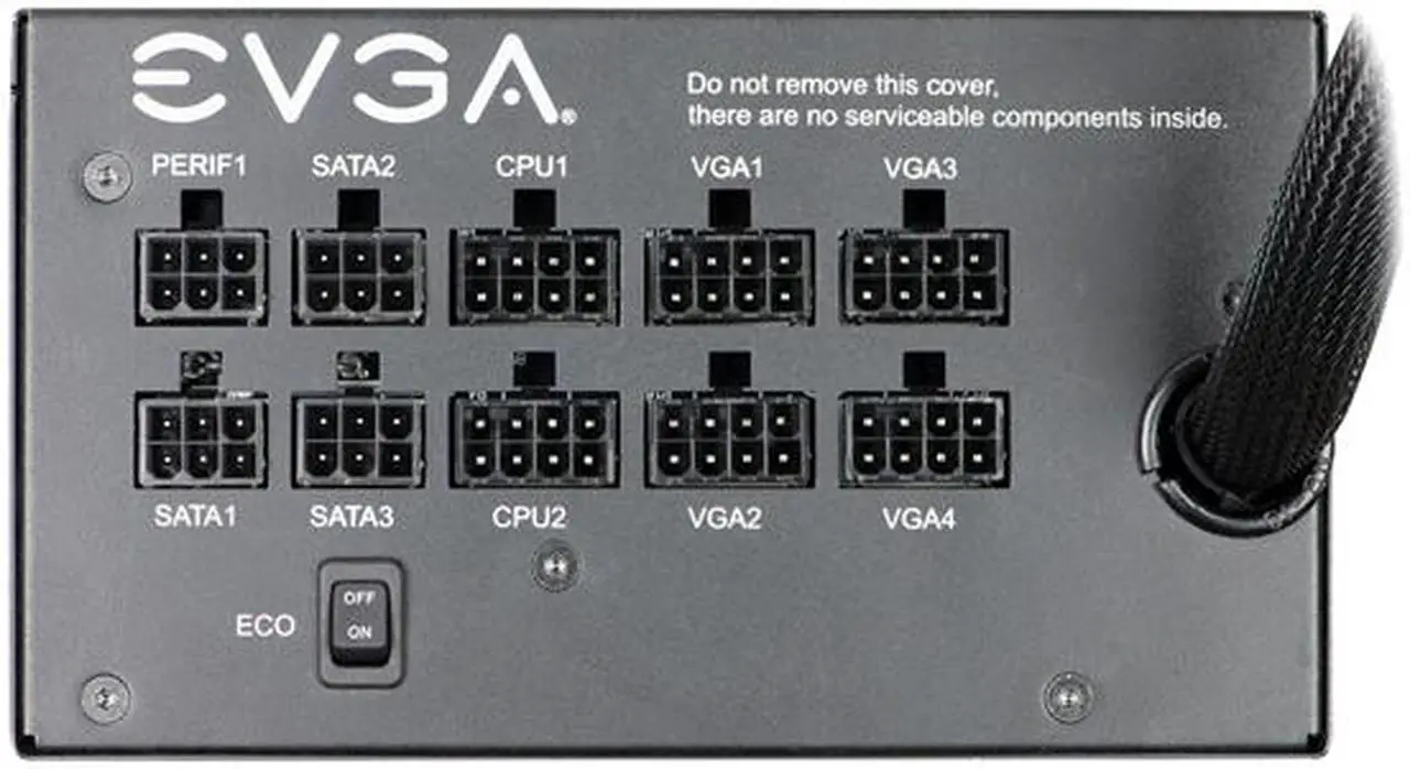 Alt view image 3 of 9 - EVGA 850 GQ 210-GQ-0850-V1 80+ GOLD 850W Semi Modular EVGA ECO Mode Power Supply