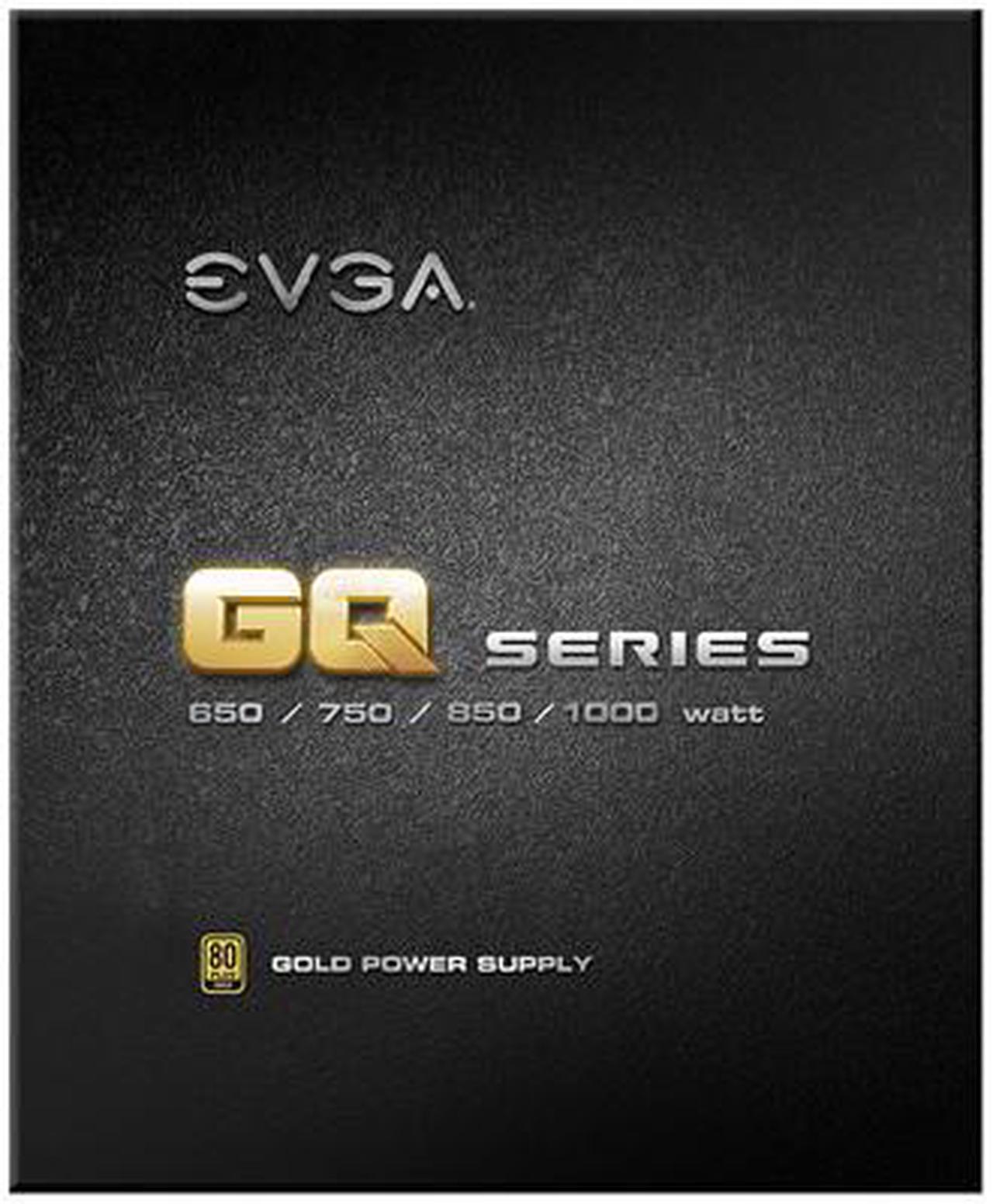 Alt view image 6 of 8 - EVGA 1000 GQ (210-GQ-1000-V3) 1000W ATX SLI Ready CrossFire Ready 80 PLUS GOLD Certified Semi-Modular Active PFC Power Supply