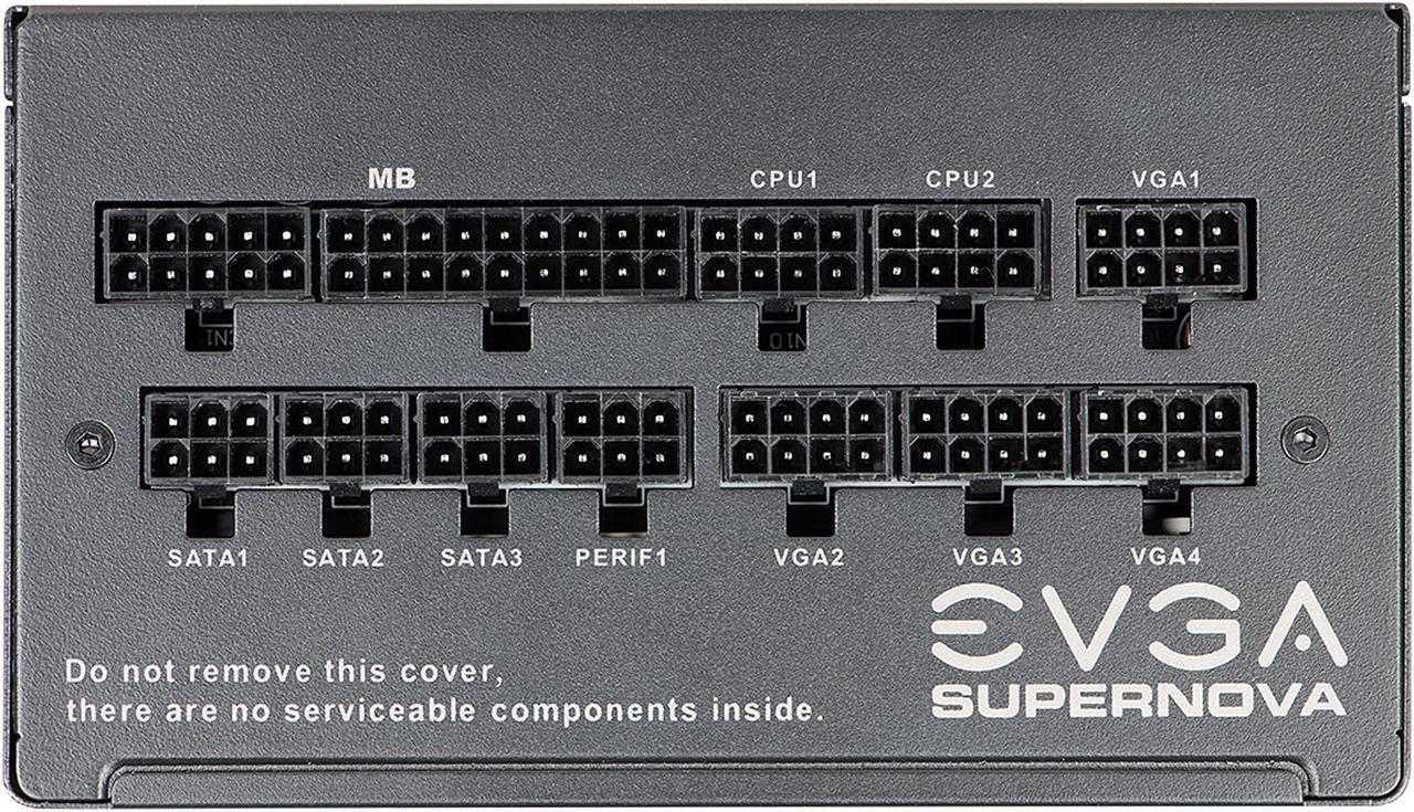 Alt view image 2 of 8 - EVGA SuperNOVA 750 G3, 220-G3-0750-X1, 80+ GOLD, 750W Fully Modular, EVGA ECO Mode with New HDB Fan, Includes FREE Power On Self Tester, Compact 150mm Size, Power Supply