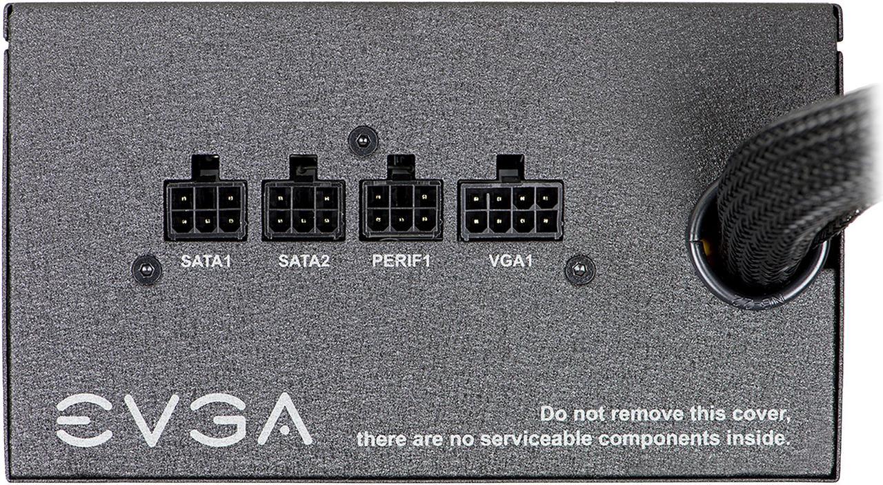 Alt view image 2 of 16 - EVGA 600 BQ 110-BQ-0600-K1 BQ 80 Plus Bronze Semi Modular 600W Power Supply