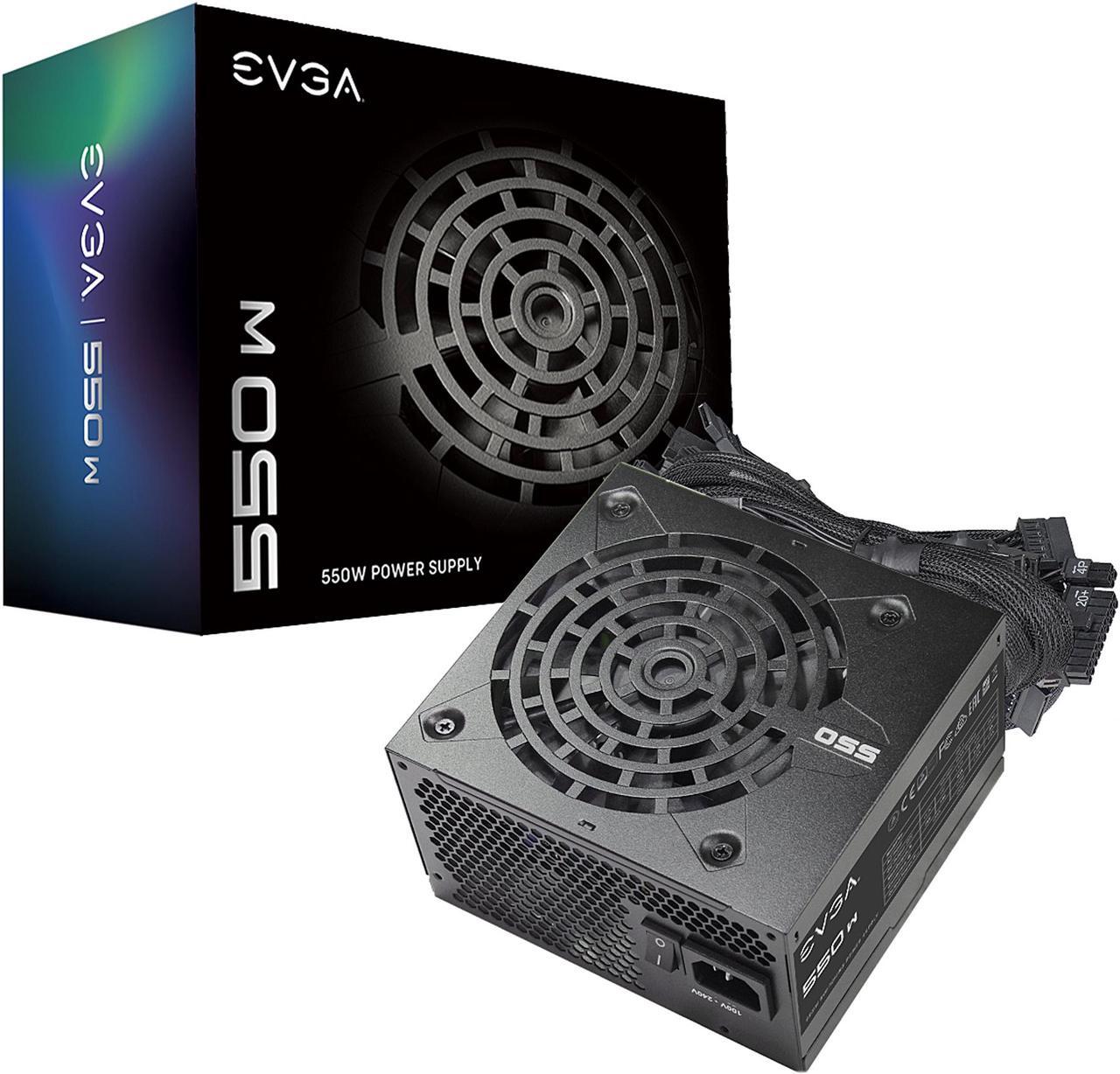 Alt view image 8 of 8 - EVGA 550 N1 100-N1-0550-L1 550 W ATX12V / EPS12V Power Supply