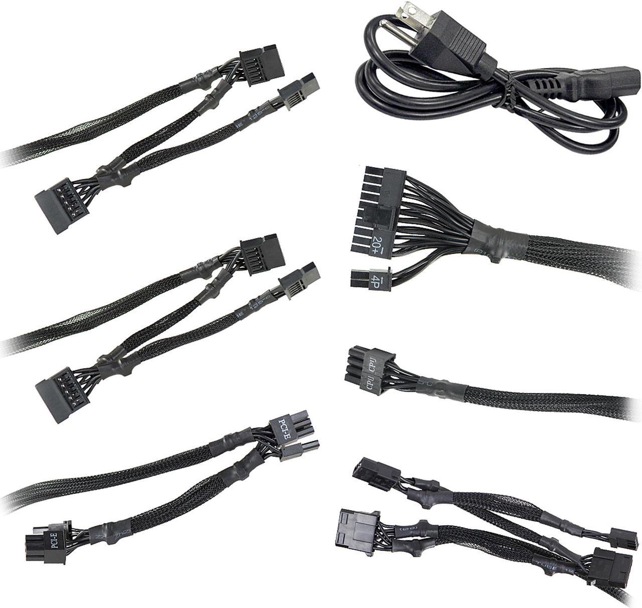 Alt view image 5 of 8 - EVGA 550 N1 100-N1-0550-L1 550 W ATX12V / EPS12V Power Supply