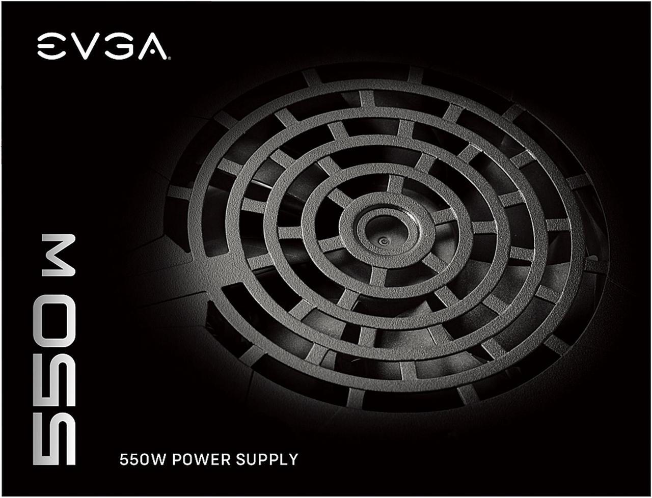 Alt view image 7 of 8 - EVGA 550 N1 100-N1-0550-L1 550 W ATX12V / EPS12V Power Supply