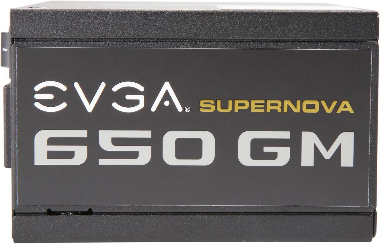 Alt view image 6 of 7 - EVGA SuperNOVA 650 GM, 80 Plus Gold 650W, Fully Modular, ECO Mode with DBB Fan, Includes Power ON Self Tester, SFX Form Factor, Power Supply, 123-GM-0650-Y1