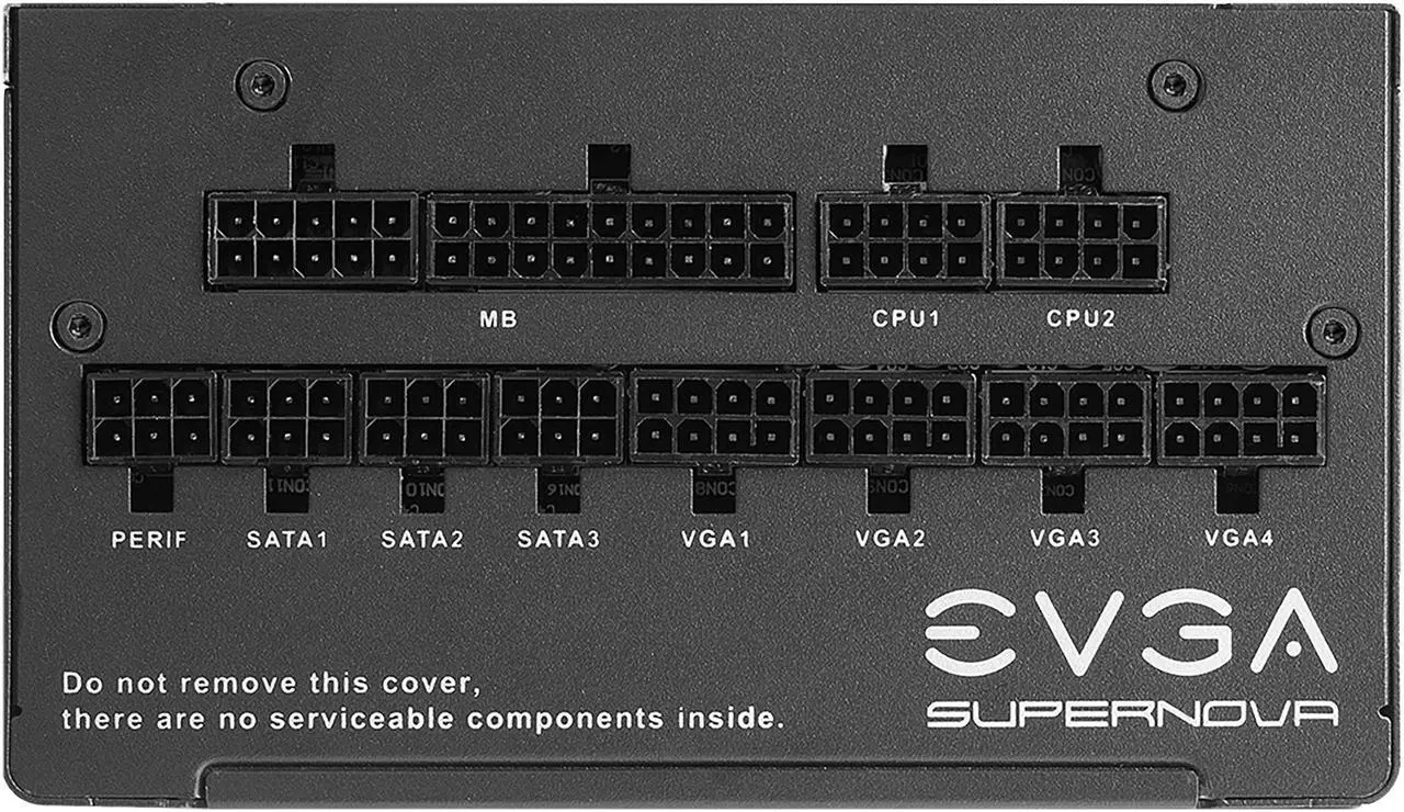 Alt view image 4 of 9 - EVGA SuperNOVA 850 P6, 80 Plus Platinum 850W, Fully Modular, Eco Mode with FDB Fan, 10 Year Warranty, Includes Power ON Self Tester, Compact 140mm Size, Power Supply 220-P6-0850-X1