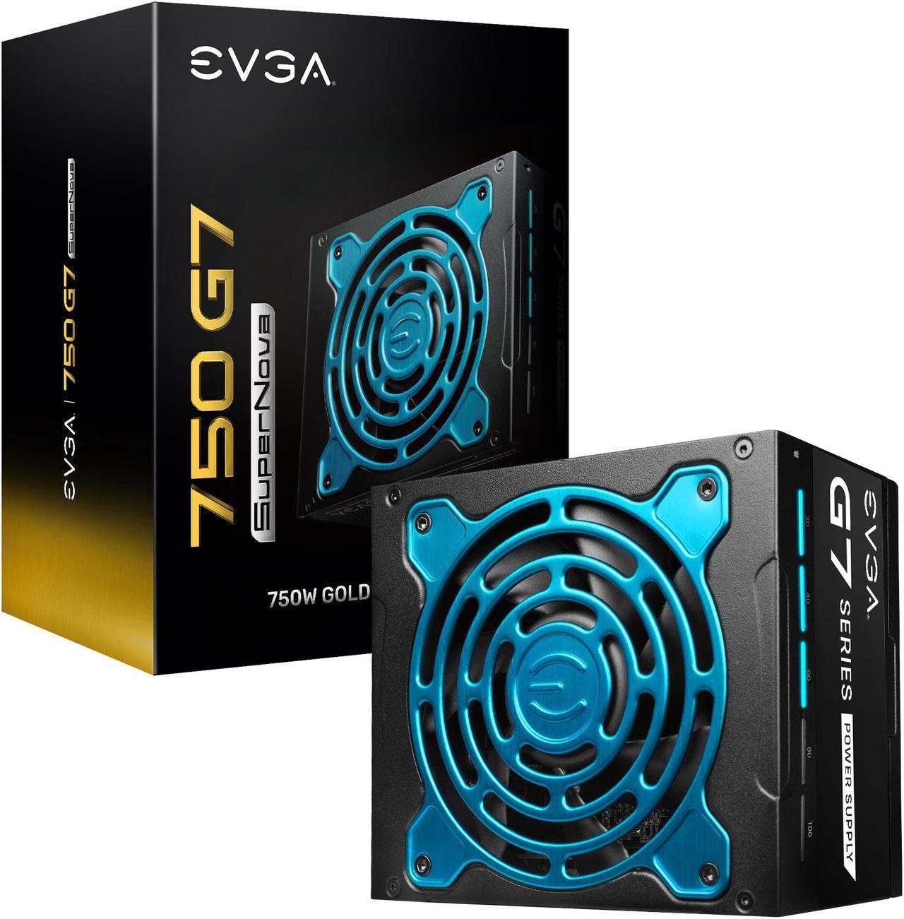 EVGA SuperNOVA 750 G7 220-G7-0750-X1 750 W ATX12V / EPS12V SLI CrossFire 80 PLUS GOLD Certified Full Modular Active PFC Power Supply