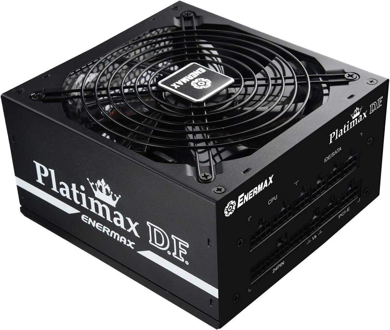 Alt view image 2 of 7 - Enermax Platimax D.F. 1200W 80 PLUS Platinum Certified Full Modular, 10 Year Warranty, Active PFC Power Supply, EPF1200EWT