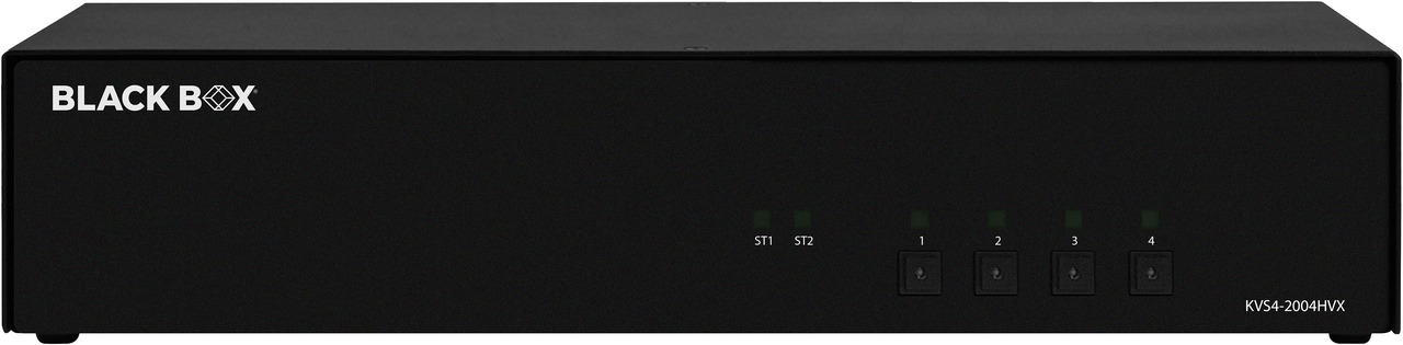 Open Box: Black Box Network - KVS4-2004HVX Secure KVM Switch - FlexPort HDMI/DisplayPort - 4 Computer(s) - 2 Local User(s) - 3840 x 2160-11 x USBHDMIDisplayPort - TAA Compliant - Newegg.com - Open Box condition - Image 5