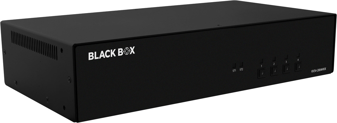Open Box: Black Box Network - KVS4-2004HVX Secure KVM Switch - FlexPort HDMI/DisplayPort - 4 Computer(s) - 2 Local User(s) - 3840 x 2160-11 x USBHDMIDisplayPort - TAA Compliant - Newegg.com - Open Box condition - Image 4