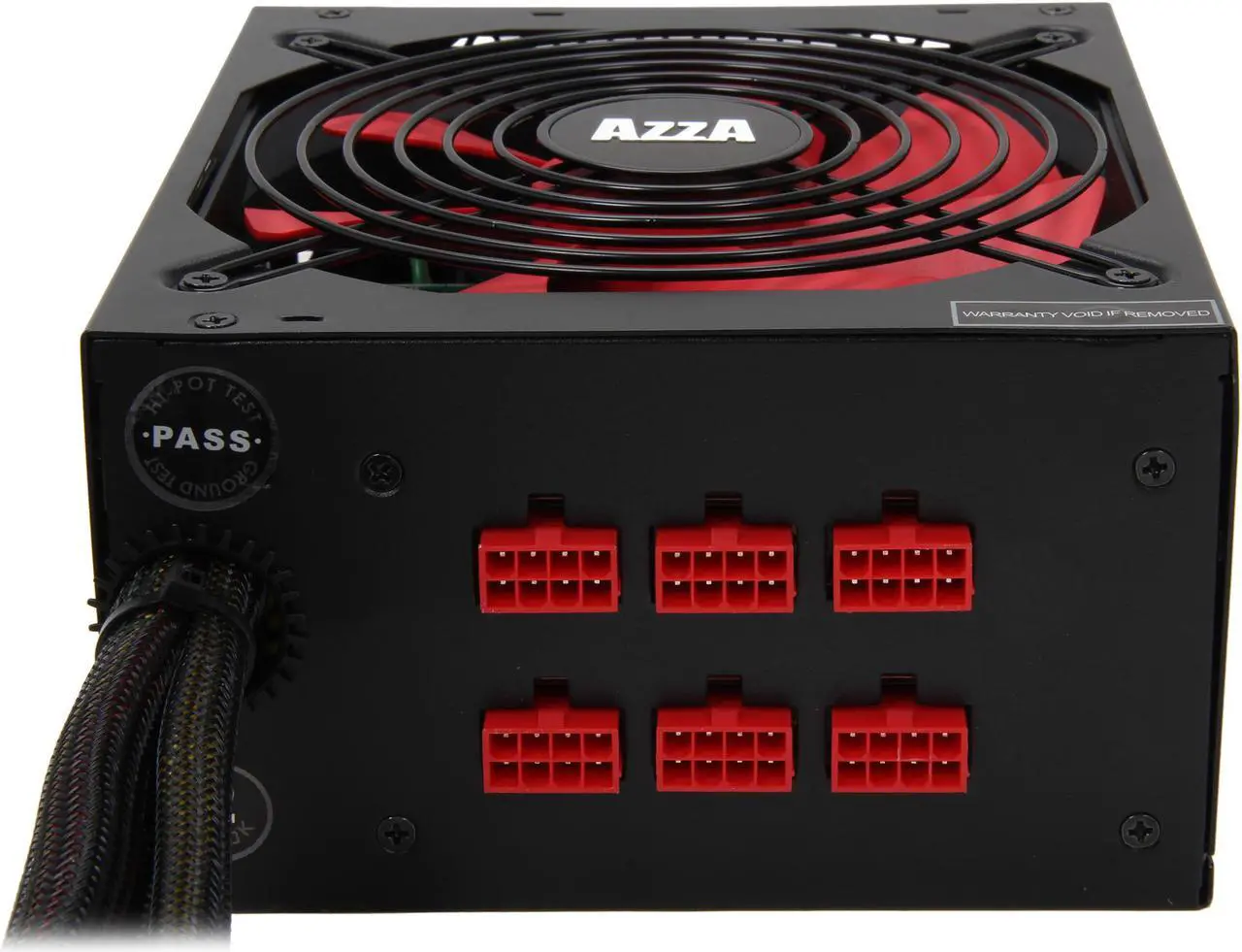 Alt view image 5 of 8 - AZZA PSAZ-750PT14 750 W ATX & EPS 12V 2.92 SLI Ready CrossFire Ready 80 PLUS PLATINUM Certified Modular Active PFC Power Supply