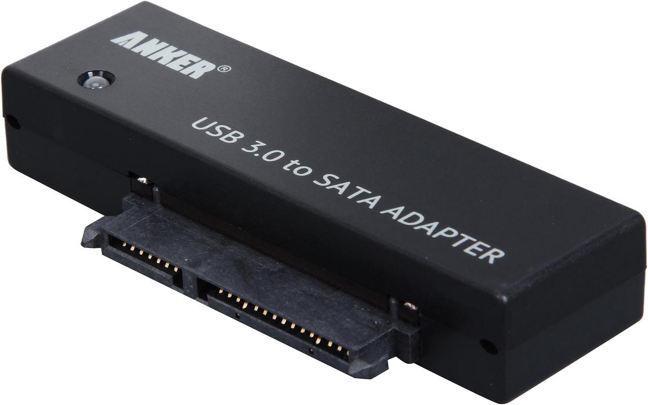 Main image of Anker 68UPSATAA-02BU USB 3.0 to SATA 3ft Converter Adapter Cable for 2.5"/3.5" HDD & SSD, Power Adapter included