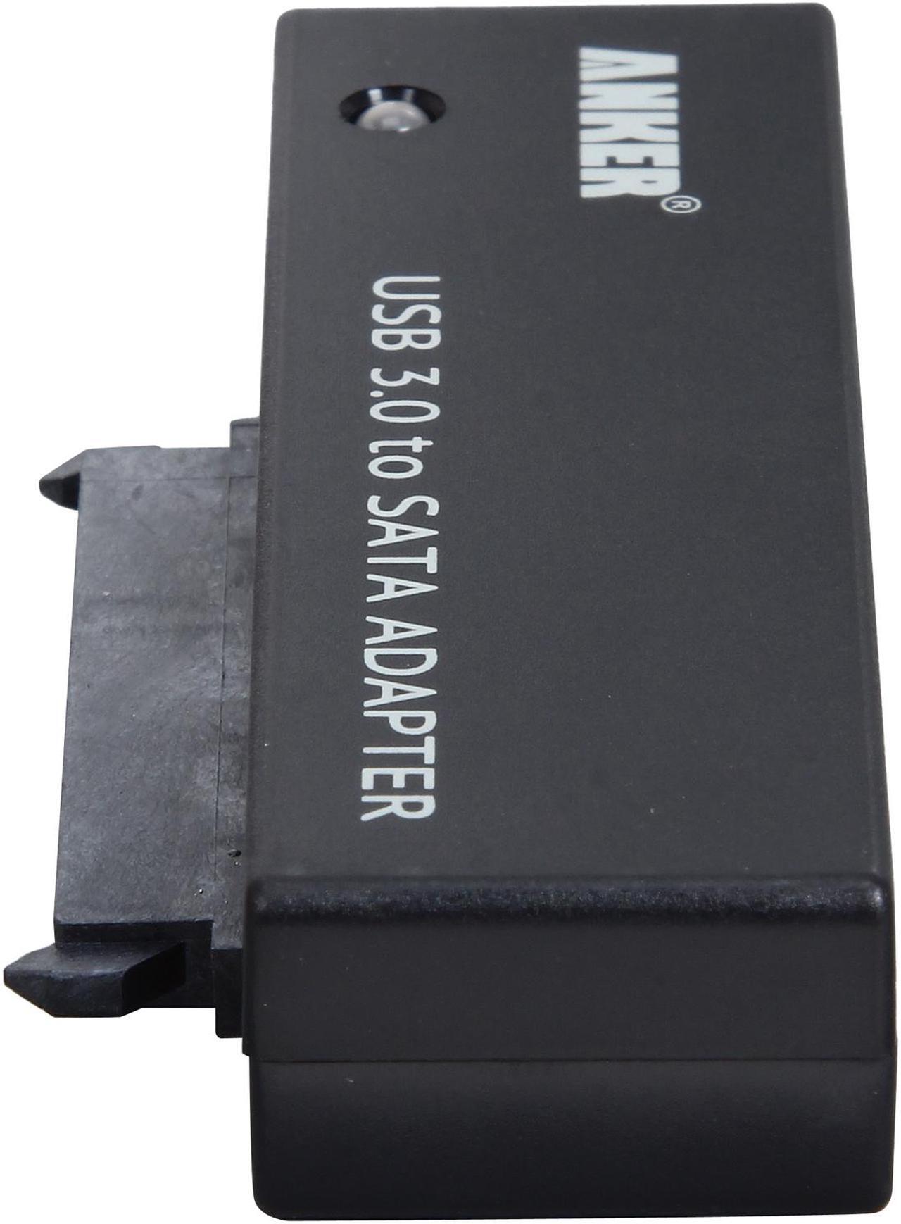 Alt view image 5 of 6 - Anker 68UPSATAA-02BU USB 3.0 to SATA 3ft Converter Adapter Cable for 2.5"/3.5" HDD & SSD, Power Adapter included