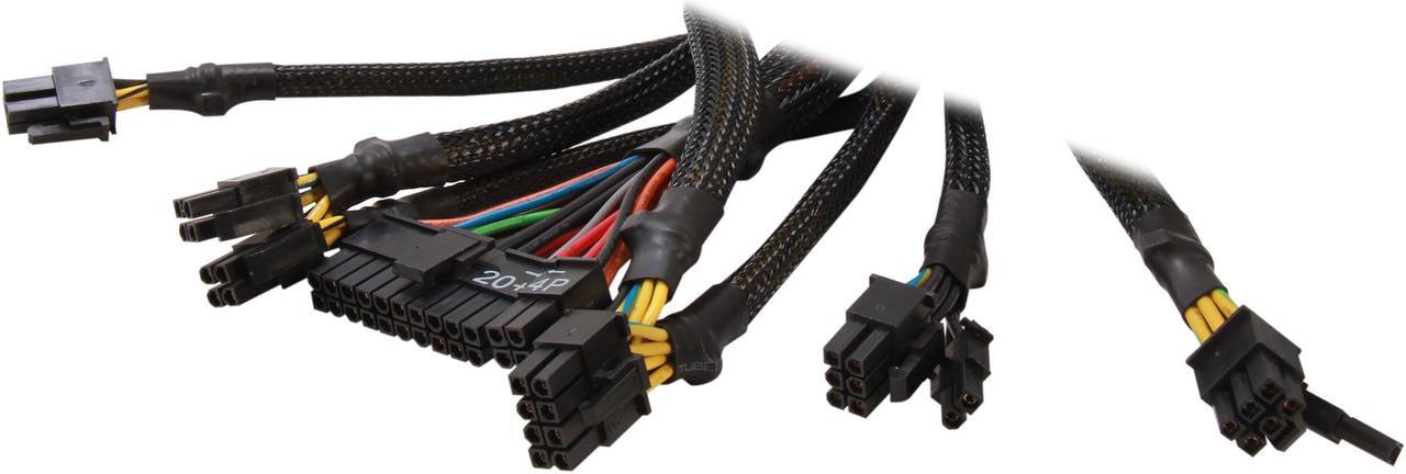 Alt view image 7 of 7 - COUGAR COUGAR-GX1050 1050 W ATX12V / EPS12V SLI Ready CrossFire Ready 80 PLUS GOLD Certified Semi-Modular Active PFC Power Supply