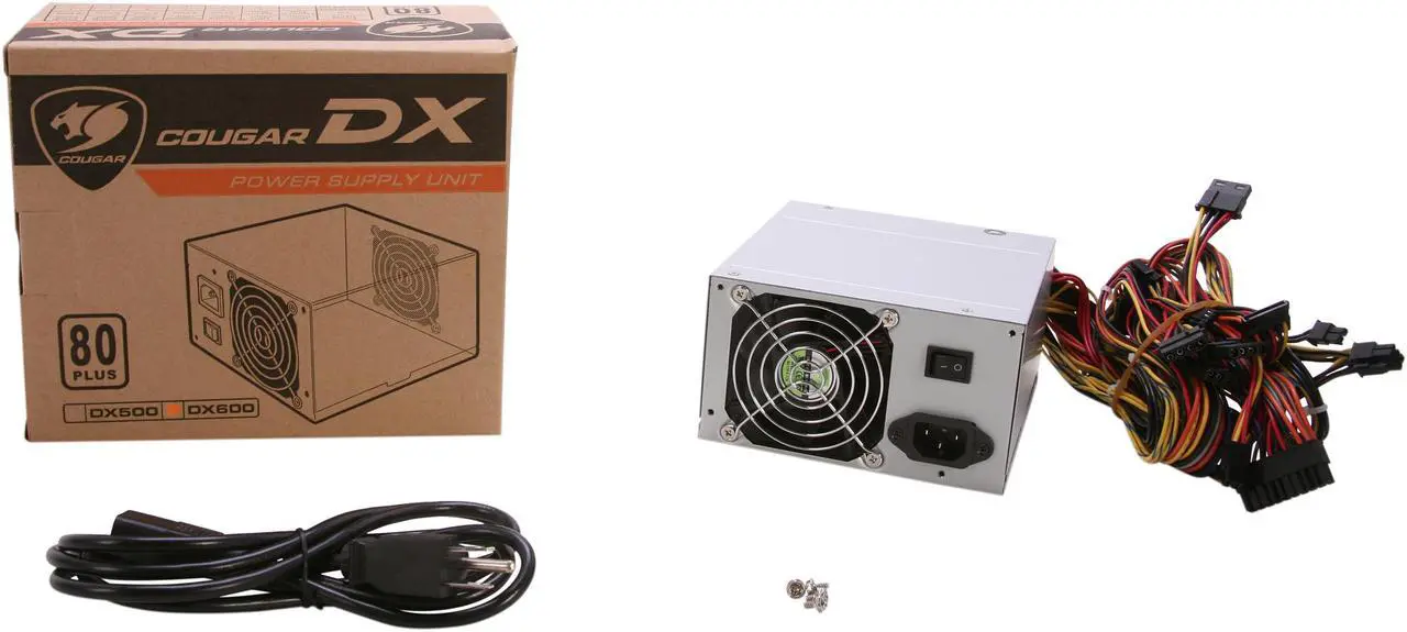 Alt view image 6 of 6 - COUGAR DX600 600 W ATX SLI Ready CrossFire Ready 80 PLUS Certified Active PFC Power Supply Haswell ready