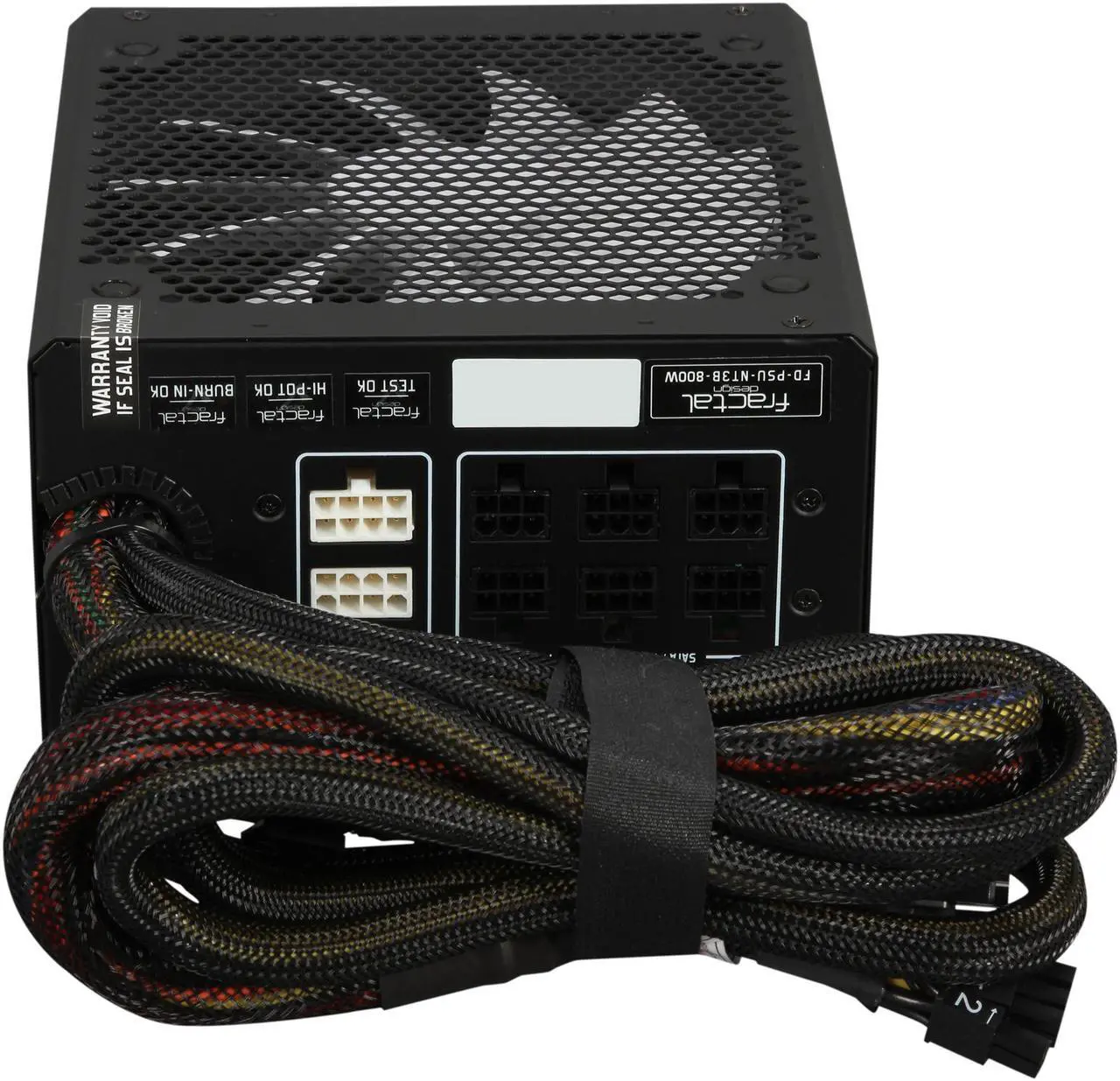 Alt view image 6 of 7 - Fractal Design Newton R3 800W ATX12V / EPS12V SLI Ready CrossFire Certified 80 PLUS PLATINUM Certified Modular Power Supply