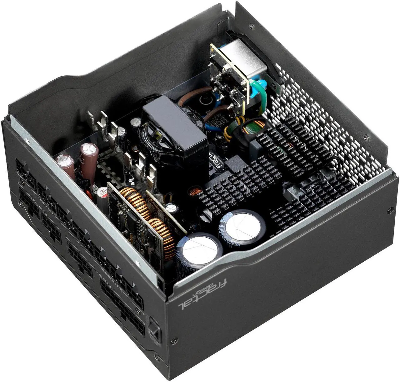 Alt view image 13 of 16 - Fractal Design Ion+ 760P 80 PLUS Platinum Certified 760W Full Modular Compact ATX Power Supply with UltraFlex Cables