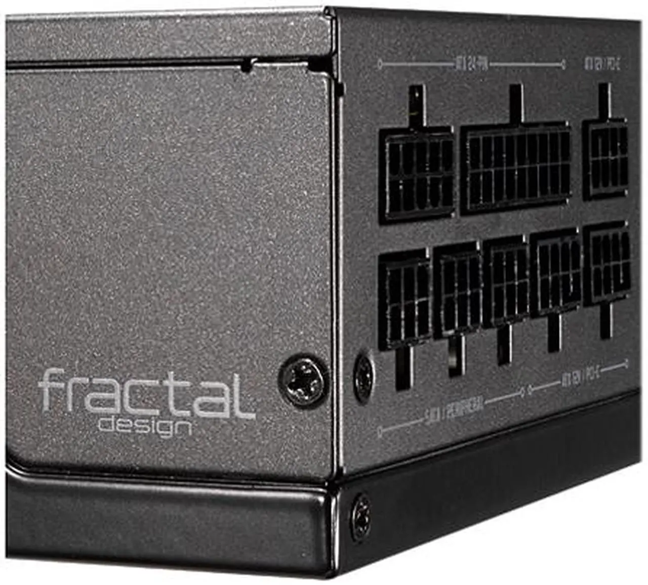 Alt view image 8 of 16 - Fractal Design Ion SFX 500G 80 PLUS Gold Certified 500W Full Modular SFX-L Power Supply with UltraFlex Cables, PSU-ION-SFX-500G-BK
