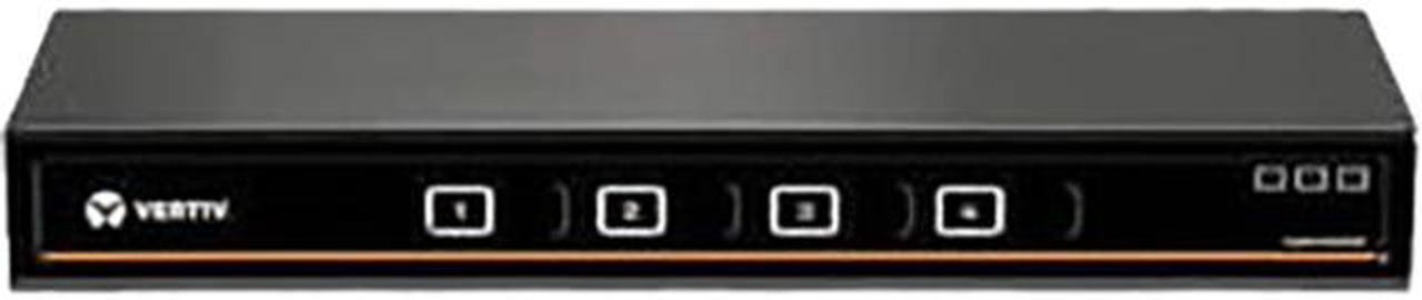 Vertiv SC940DPH-400 Cybex SC900 Secure KVM | Dual Head | 4 Port Universal DisplayPort | NIAP version 4.0 Certified - Secure Desktop KVM Switches