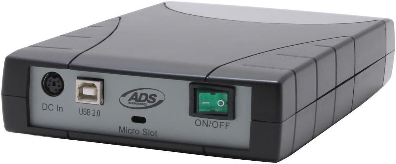 Alt view image 3 of 6 - ADS Tech USBX-835 Supports All Hard Drives Of Any Size 48-bit addressing for ATA-6 large hard drives ATA - IDE, Ultra DMA 33/66 or ATA-100/133 IDE USB2.0(type B) Hard Drive Kit