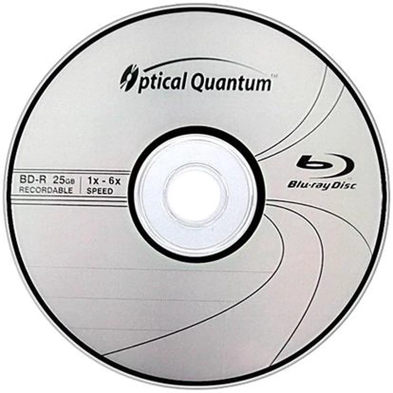 Alt view image 2 of 2 - Optical Quantum 25GB 6X BD-R 50 Packs Spindle Blu-ray Media Logo Top Model OQBDR06LT-50
