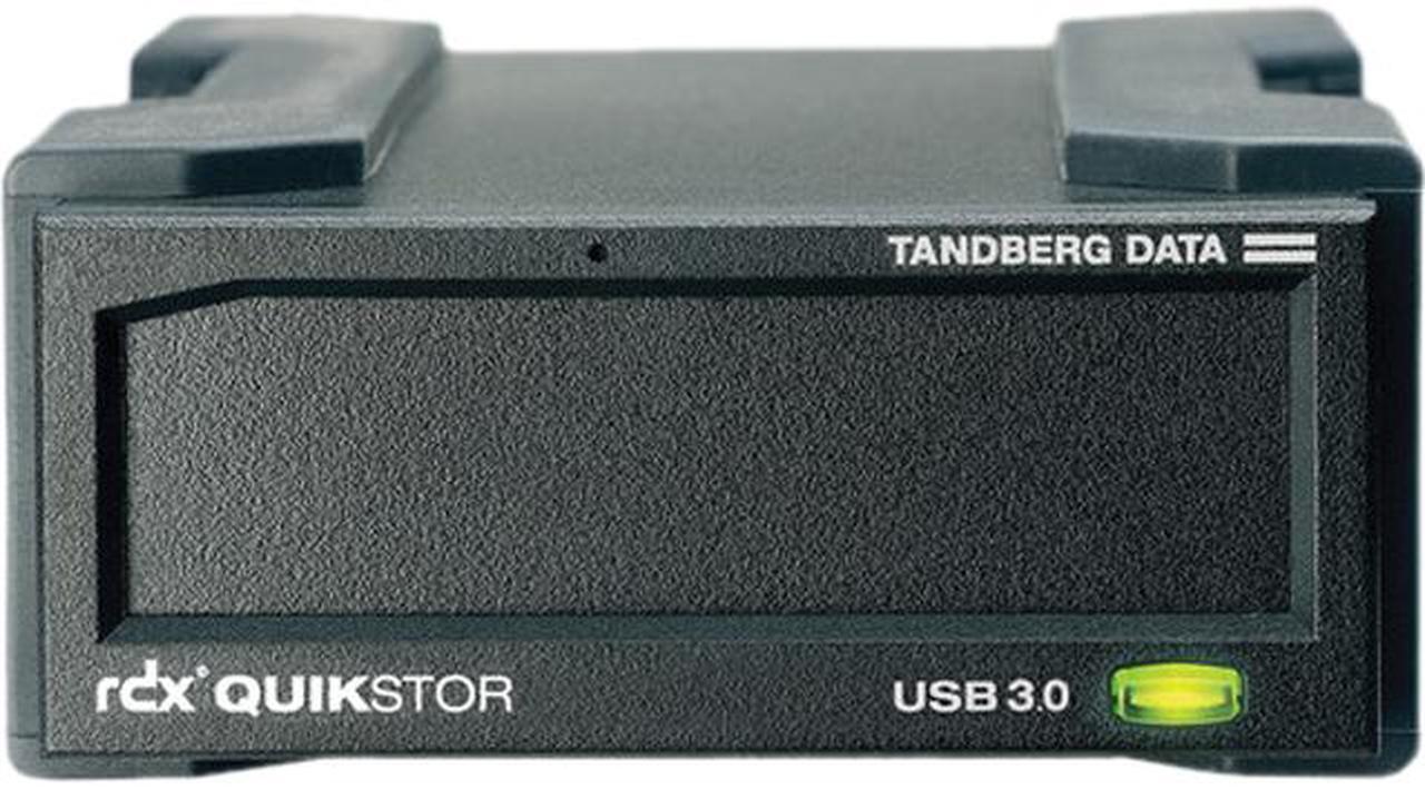 Main image of Tandberg Data RDX QuikStor 8782-RDX Drive Dock External - Black
