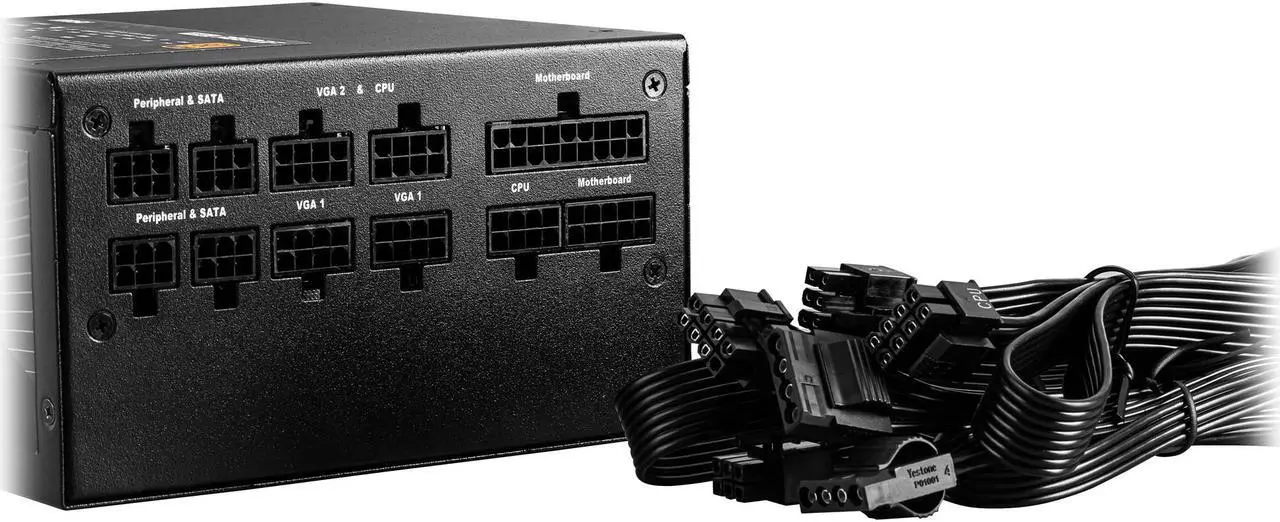 Alt view image 12 of 16 - MSI - MPG A850GF PCIE 5.0, 80 GOLD Full Modular Gaming PSU, Japanese Electrolytic capacitor, 850W ATX Power Supply