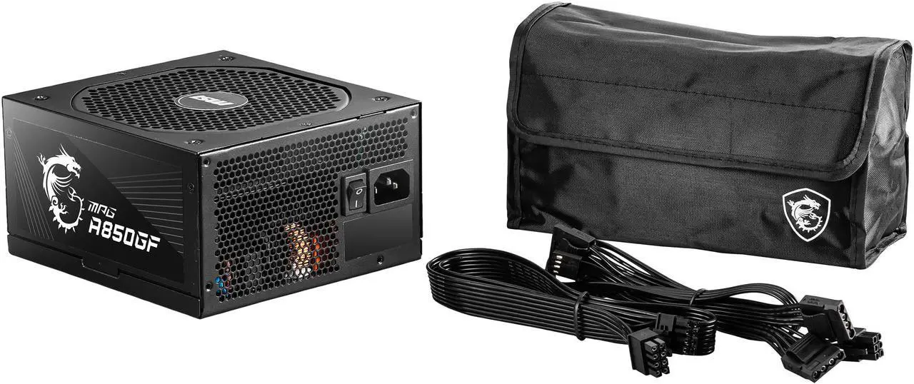 Alt view image 14 of 16 - MSI - MPG A850GF PCIE 5.0, 80 GOLD Full Modular Gaming PSU, Japanese Electrolytic capacitor, 850W ATX Power Supply