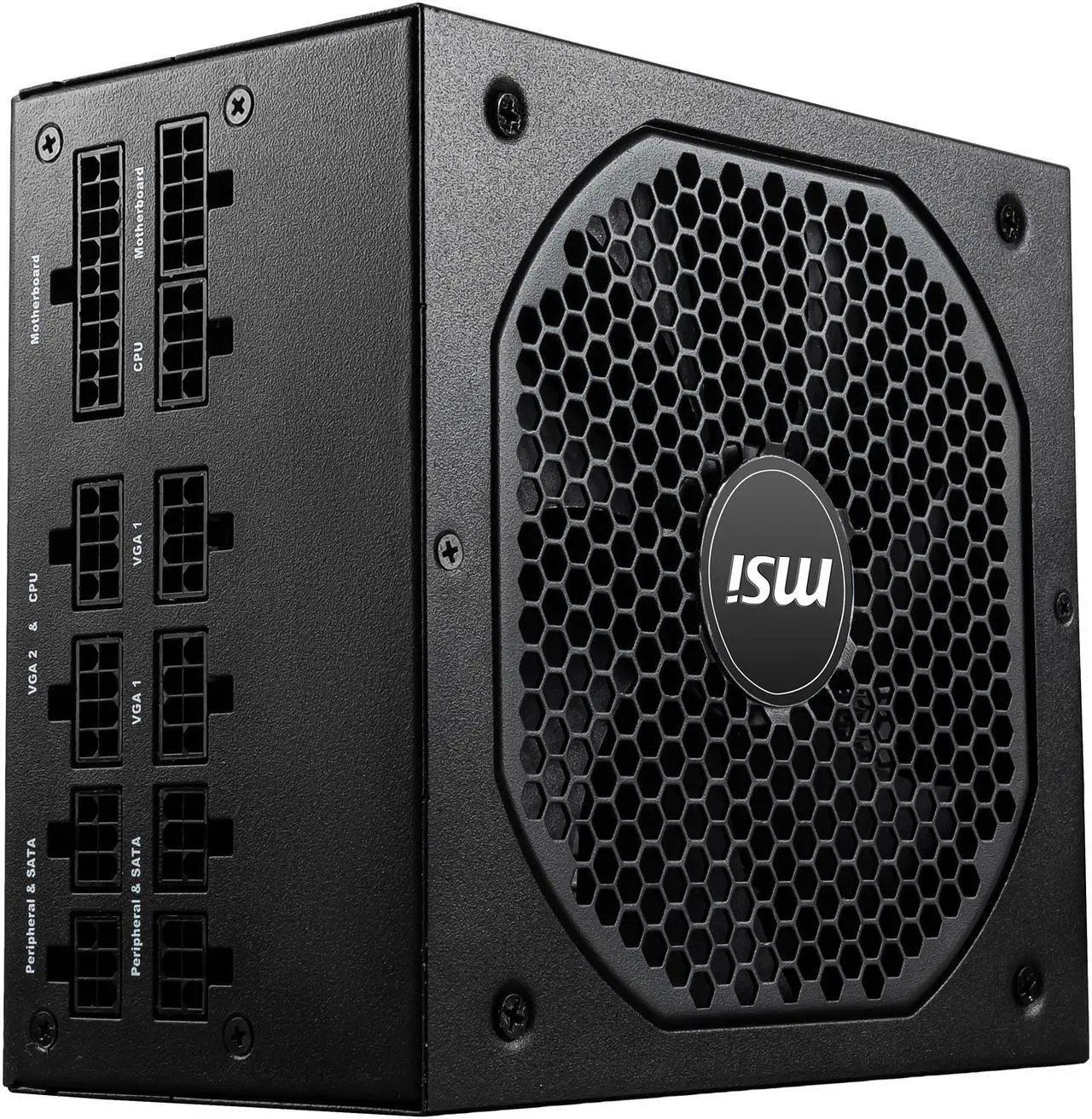 Alt view image 8 of 16 - MSI - MPG A850GF PCIE 5.0, 80 GOLD Full Modular Gaming PSU, Japanese Electrolytic capacitor, 850W ATX Power Supply