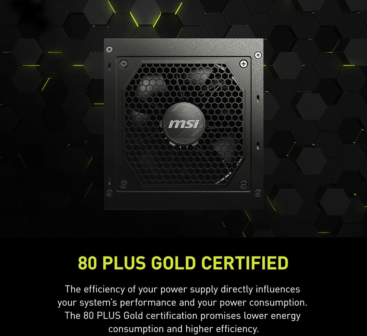 Open Box: MSI - MAG A850GL PCIE5, 80+ GOLD Fully Modular Gaming PSU, 12V-2x6 Cable,ATX 3.1 & PCIE 5.1 Ready, 850W Power Supply, 10 Year Warranty - Newegg.ca - Open Box condition - Image 15