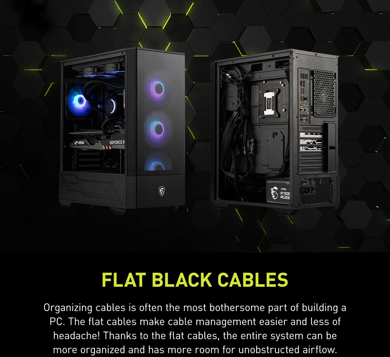 Open Box: MSI - MAG A750GL PCIE5, 80+ GOLD Fully Modular Gaming PSU, 12V-2x6 Cable, ATX 3.1 & PCIE 5.1 Ready, 750W Power Supply, 10 Year Warranty - Newegg.ca - Open Box condition - Image 18