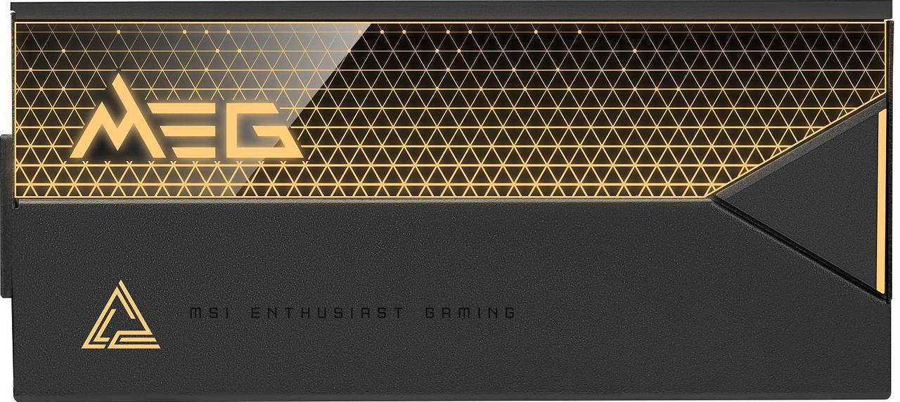 Alt view image 5 of 15 - MSI - MEG Ai1600T PCIE5, 80+ TITANIUM Full Modular Gaming PSU, Dual 12V-2x6 Cable, 5080 5090 ATX 3.1 & PCIE 5.1 Ready, Braided Cable, 1600W Power Supply, 12 Year Warranty