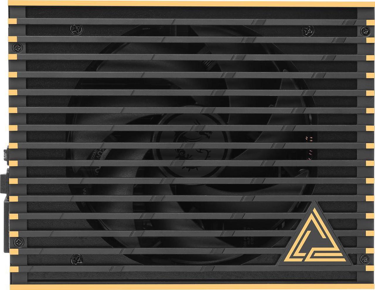 Alt view image 9 of 15 - MSI - MEG Ai1600T PCIE5, 80+ TITANIUM Full Modular Gaming PSU, Dual 12V-2x6 Cable, 5080 5090 ATX 3.1 & PCIE 5.1 Ready, Braided Cable, 1600W Power Supply, 12 Year Warranty