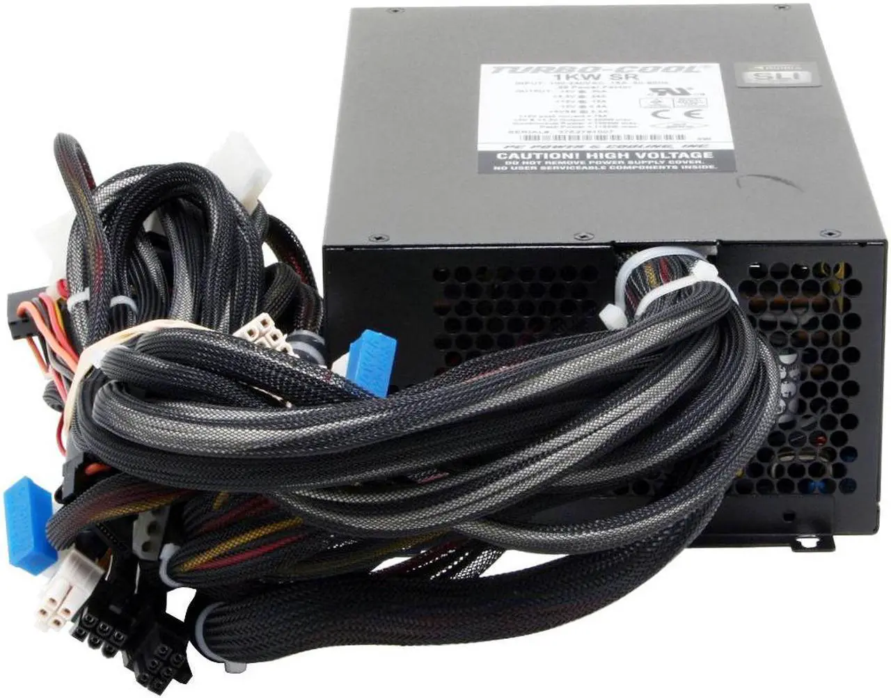 Alt view image 4 of 6 - PC Power and Cooling Turbo-Cool 1KW-SR 1000W Continuous @ 50°C EPS12V SLI Certified CrossFire Ready Active PFC Power Supply