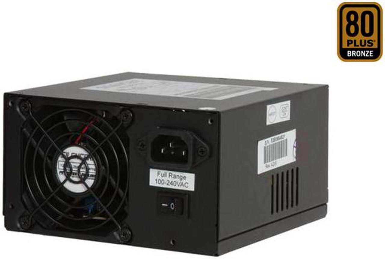 PC Power and Cooling Silencer PPCS500 500 W ATX12V / EPS12V SLI Ready CrossFire Ready 80 PLUS Certified Active PFC Power Supply compatible with core i7