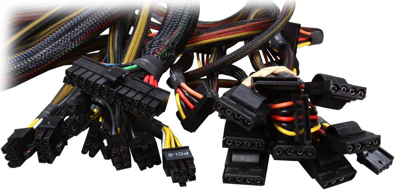 Alt view image 5 of 6 - PC Power and Cooling Silencer 760W High Performance 80PLUS Silver SLI CrossFire ready Power Supply