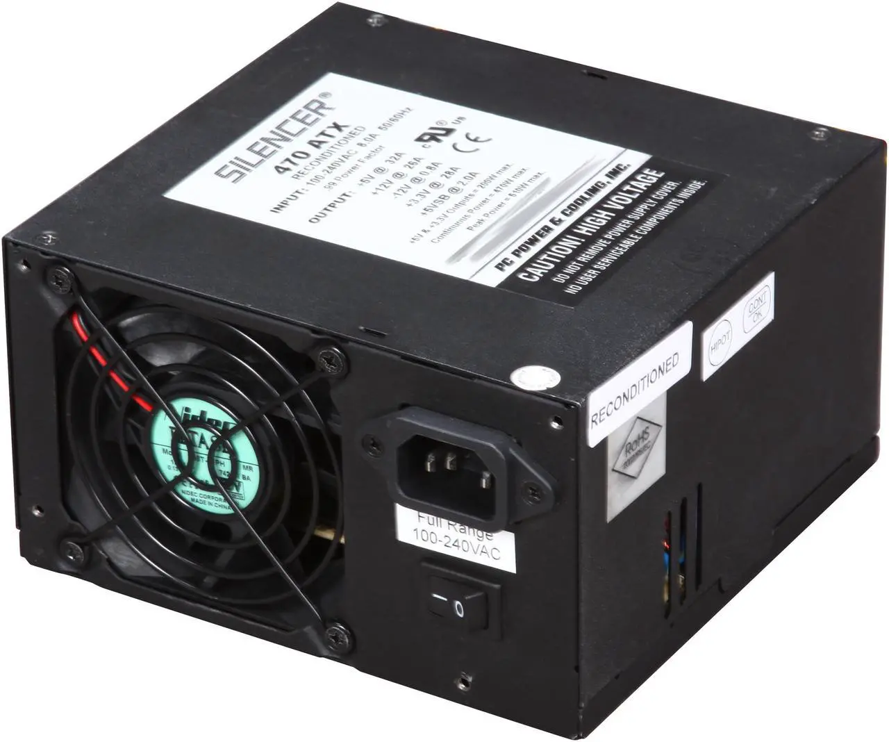 Main image of PC Power and Cooling S47ATX-B 470 W ATX12V v2.2 Power Supply