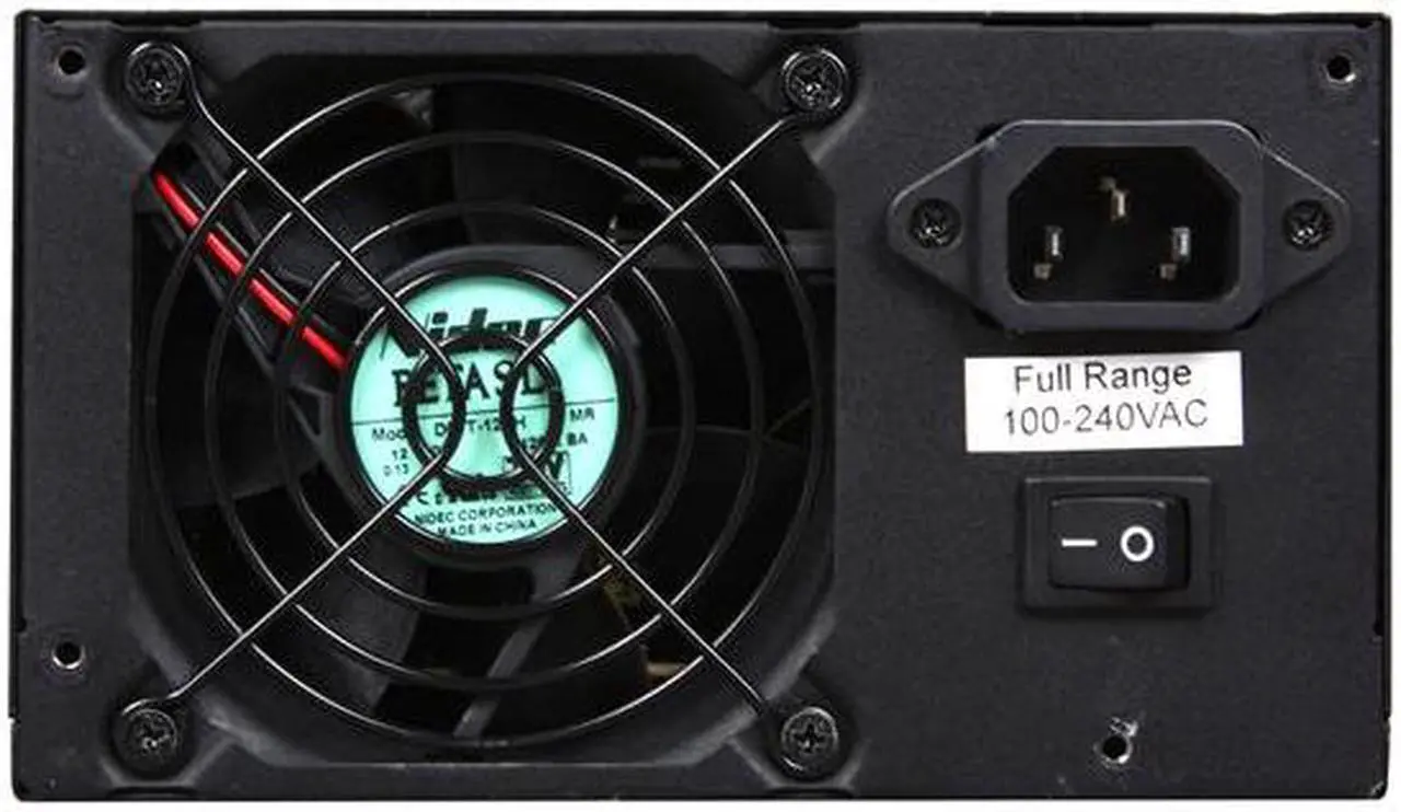 Alt view image 2 of 6 - PC Power and Cooling S47ATX-B 470 W ATX12V v2.2 Power Supply