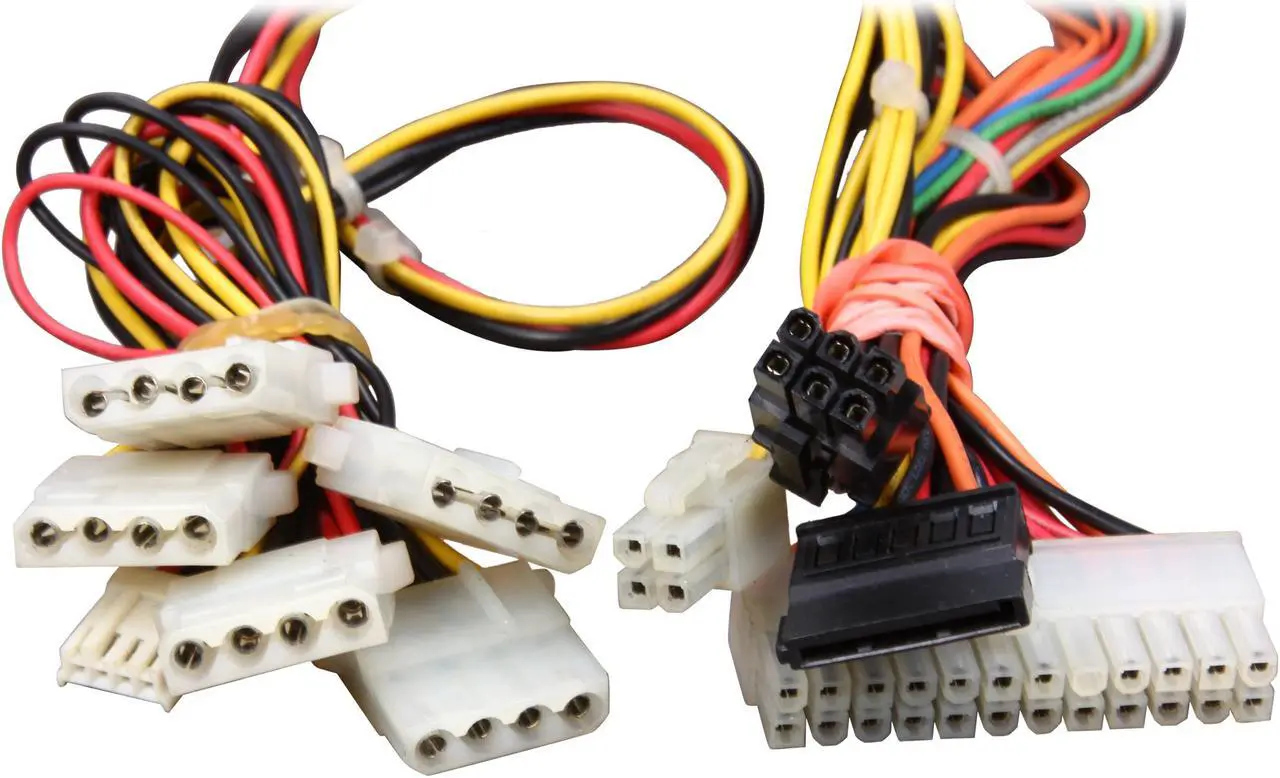 Alt view image 5 of 6 - PC Power and Cooling S47ATX-B 470 W ATX12V v2.2 Power Supply