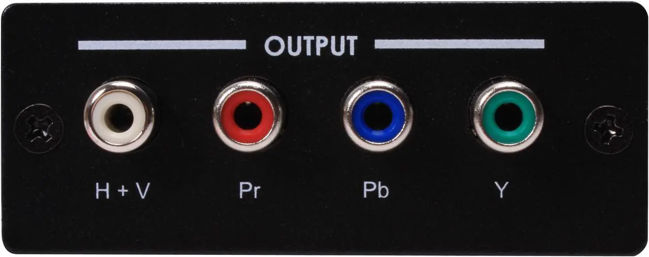 Alt view image 3 of 7 - StarTech.com VGA2CPNT VGA to Component (YPbPr) Video Converter