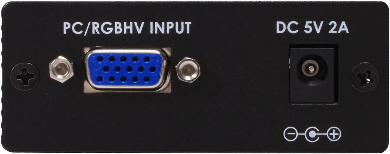 Alt view image 4 of 7 - StarTech.com VGA2CPNT VGA to Component (YPbPr) Video Converter