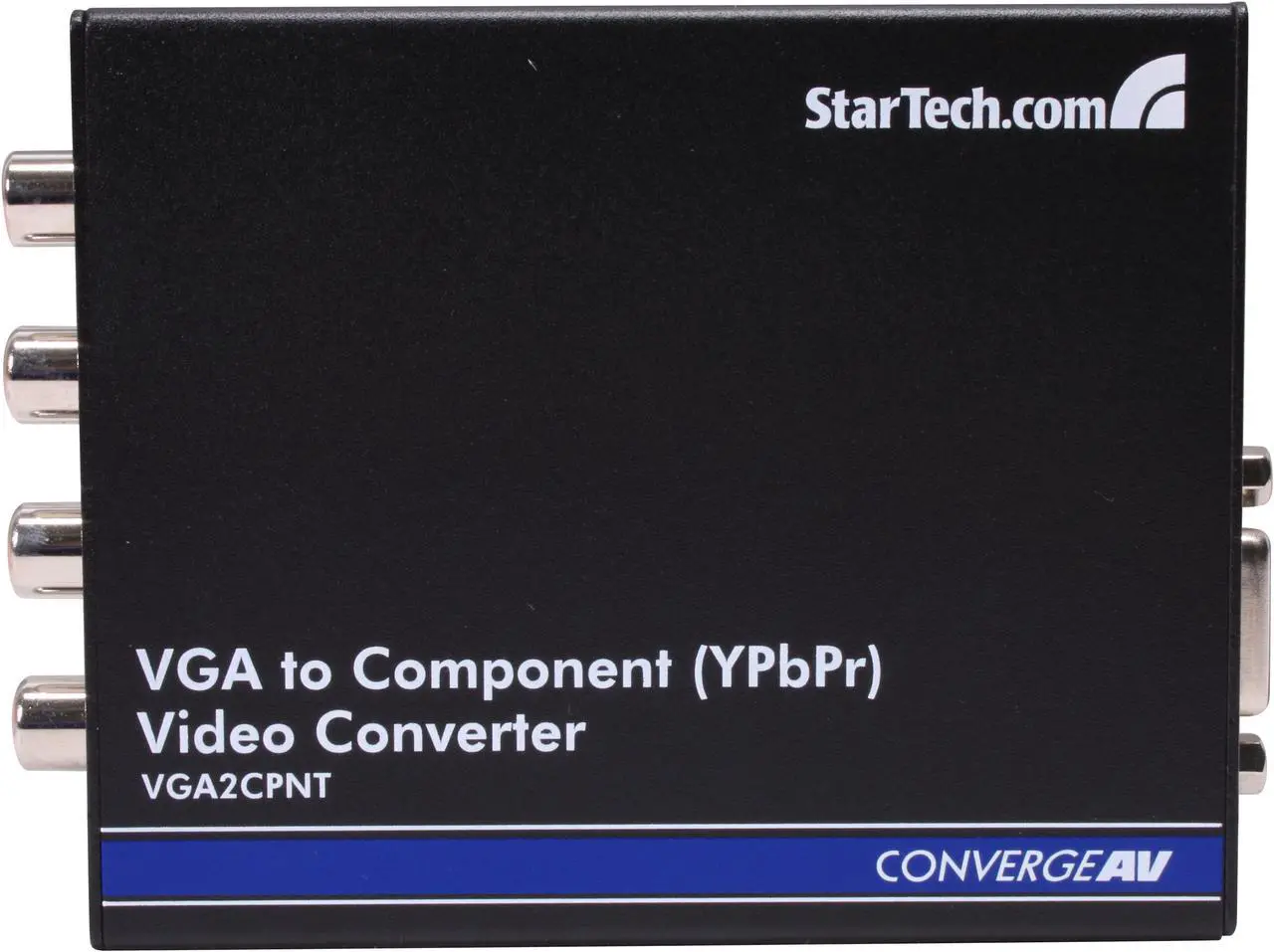 Alt view image 5 of 7 - StarTech.com VGA2CPNT VGA to Component (YPbPr) Video Converter