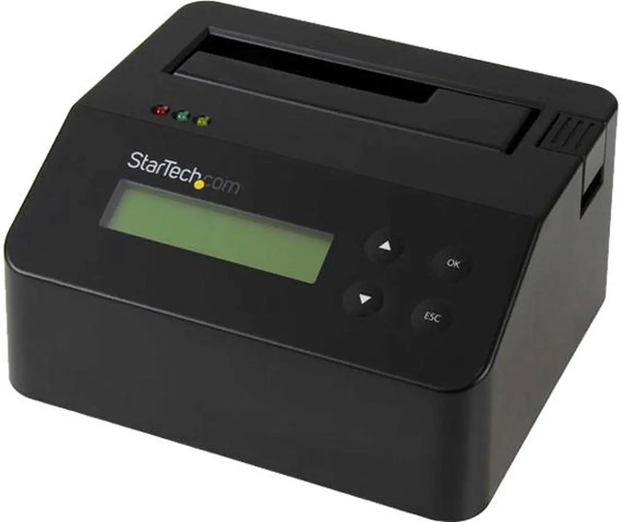 Main image of StarTech.com SDOCK1EU3P USB 3.0 Standalone Eraser Dock for 2.5" and 3.5” SATA SSD/HDD Drives - Secure Drive Erase with Receipt Printing - SATA I/II