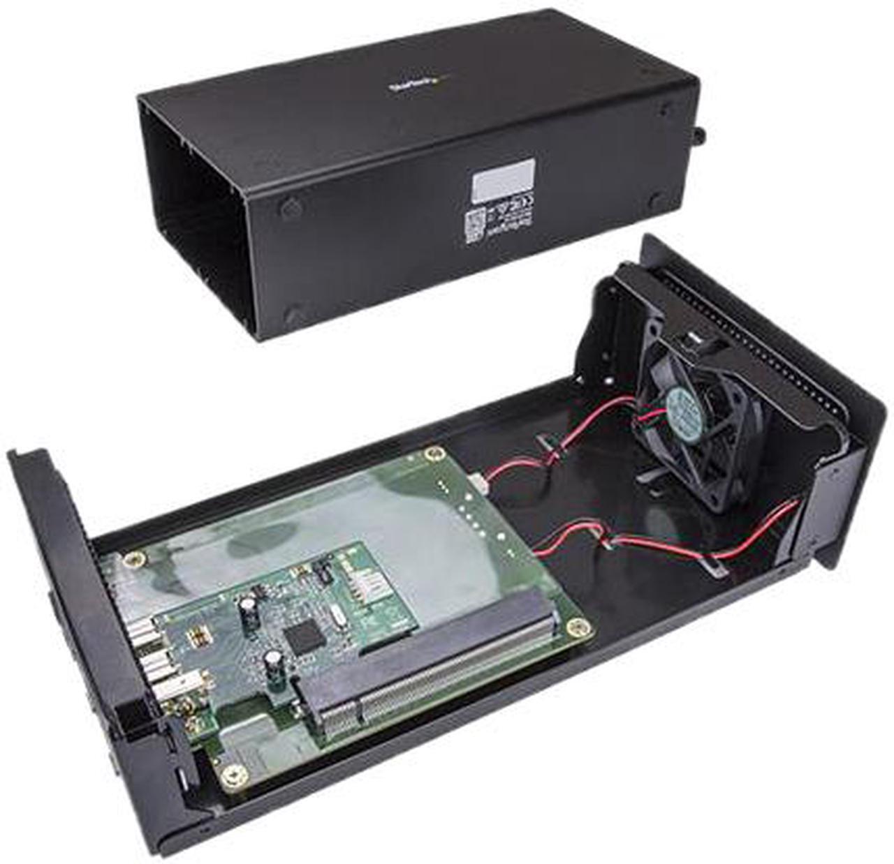 Alt view image 2 of 4 - StarTech BNDTB1394B3 Thunderbolt 3 to Firewire Adapter - 1394 FireWire - External PCIe Enclosure / Chassis plus Card - with DisplayPort Monitor Port