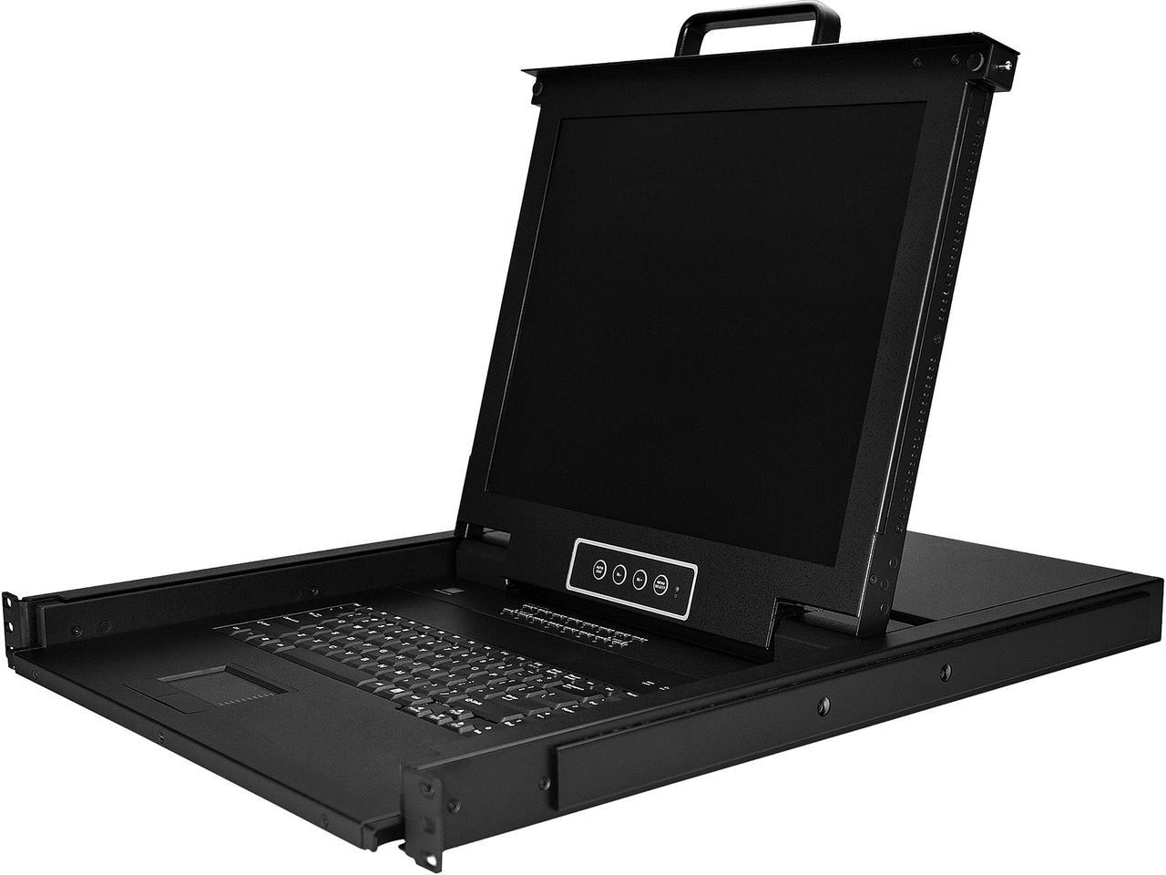 StarTech.com RKCONS1716K 16 Port Rackmount KVM Console - 17 Inch Display - 1U VGA KVM Console