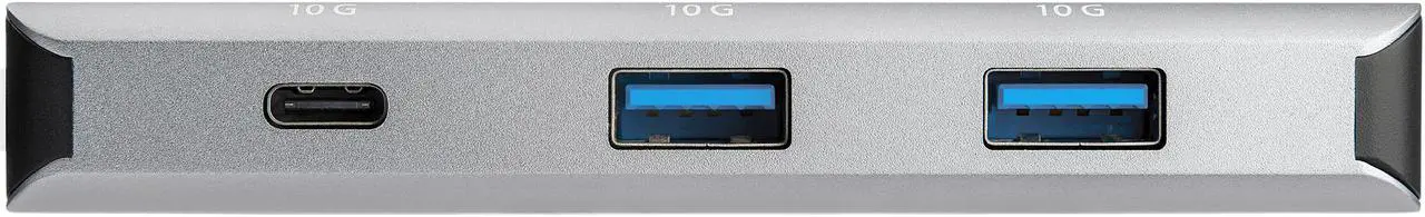 Alt view image 2 of 5 - StarTech.com HB31C3A1CB 4-Port USB-C Hub - 10Gbps - 3x USB-A & 1x USB-C - 9.8" Host Cable (HB31C3A1CB)