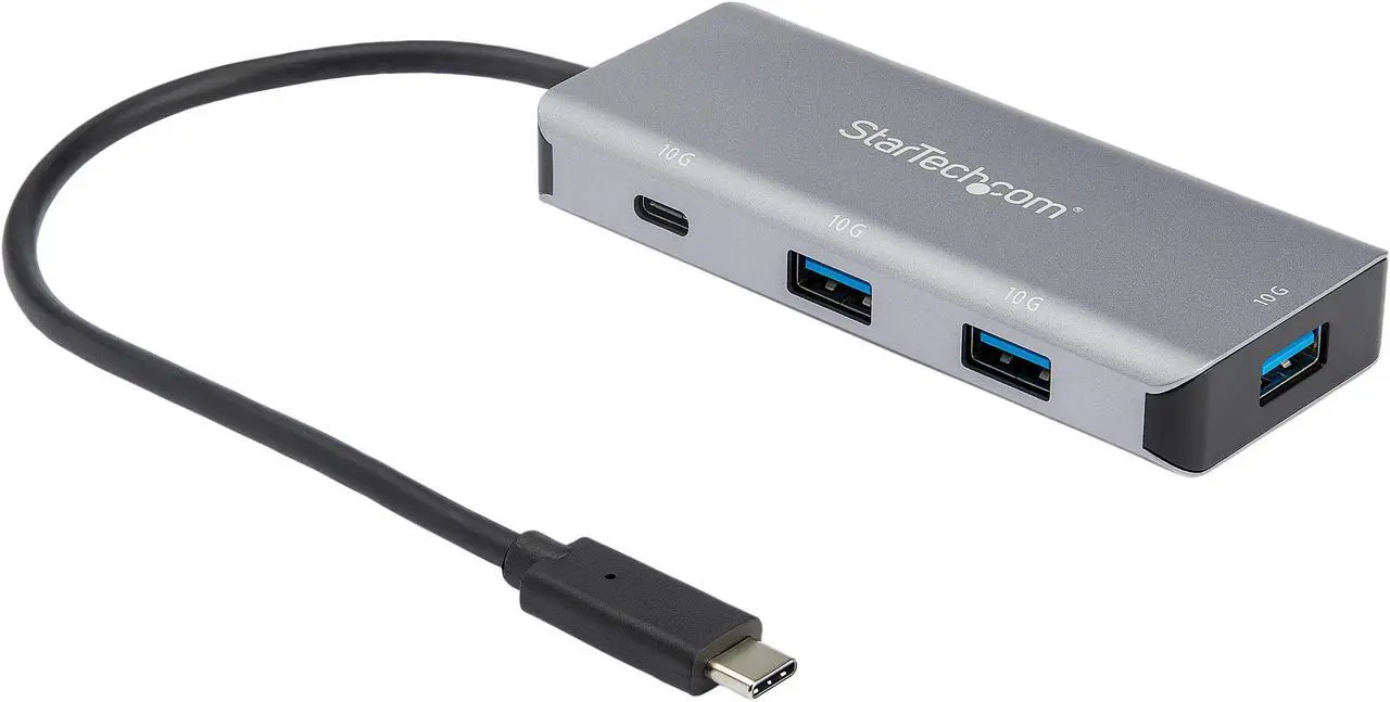 Main image of StarTech.com HB31C3A1CB 4-Port USB-C Hub - 10Gbps - 3x USB-A & 1x USB-C - 9.8" Host Cable (HB31C3A1CB)