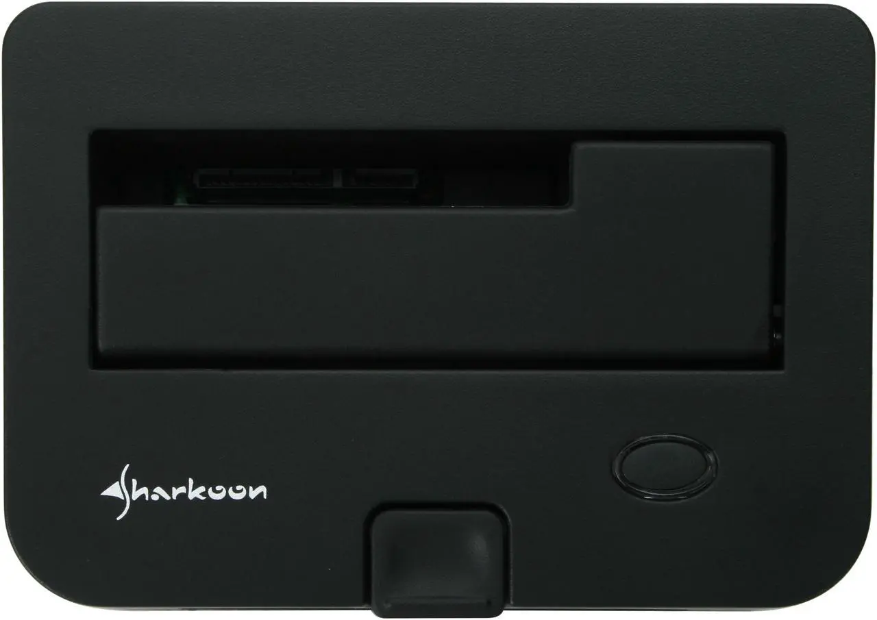 Alt view image 5 of 6 - Sharkoon QuickPort Combo 2.5" & 3.5" Black IDE / SATA USB 2.0 HDD Docking Station